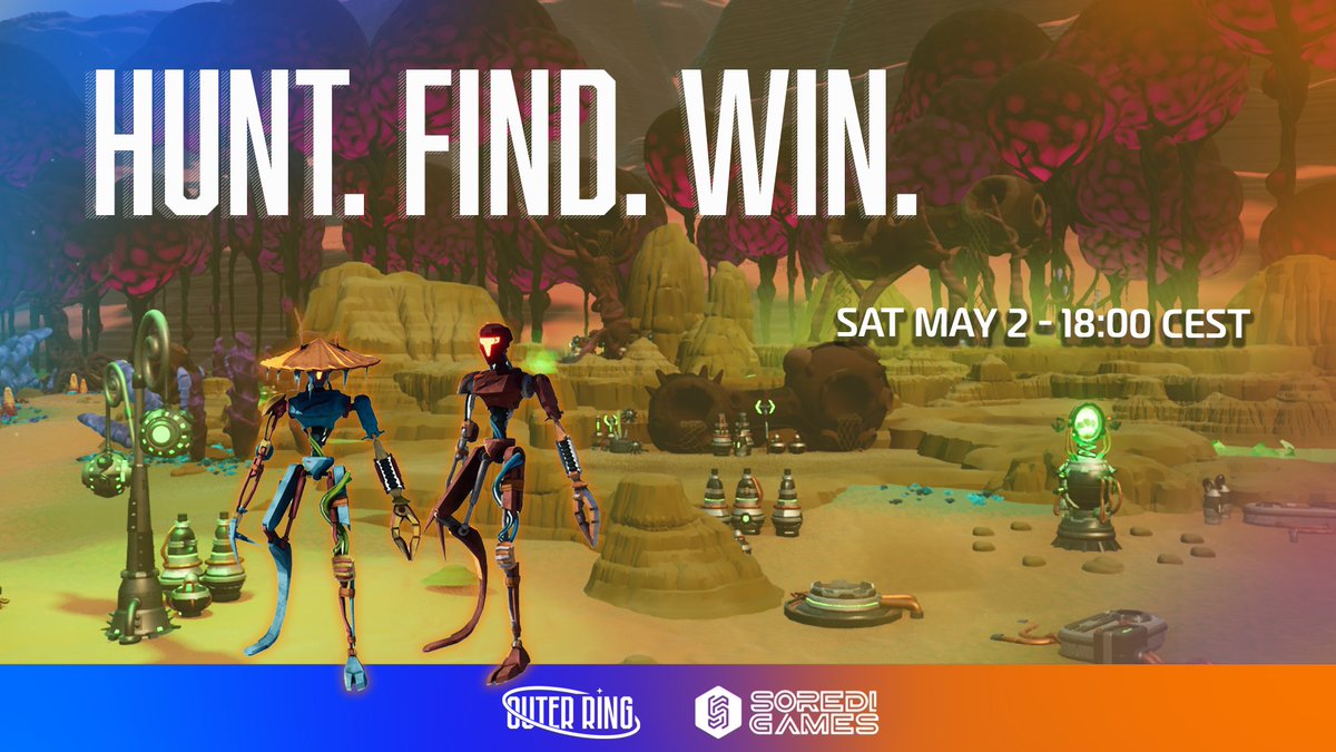 OuterRingMMO's tweet image. 🚨 REMINDER, EXPLORERS 🚨

The Hunt is almost here ⚡

🕕 Today — 18:00 CEST

👉 Be ready. Not everyone will make it.

🎮 Download Outer Ring now: outerringmmo.com

#airdrop #P2E #PlayToEarn