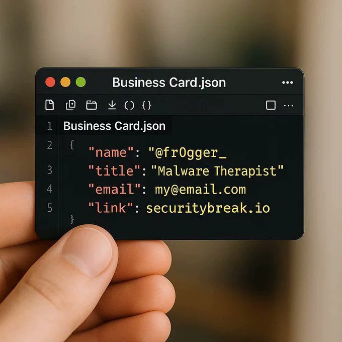 SmartwebsSEO's tweet photo. 😂 Tarjetas de visita en 2026 be like…

“Hola, te dejo mi contacto”

❌ Papel cutre que acaba en el bolsillo

❌ O peor… en la basura

😎 Ahora es así:

“Te paso mi JSON”

💻 Tarjetas que parecen código

🔥 Diseños que llaman la atención

#tarjetadevisita

#businesscard https://t.co/8mg1Q0hj1s