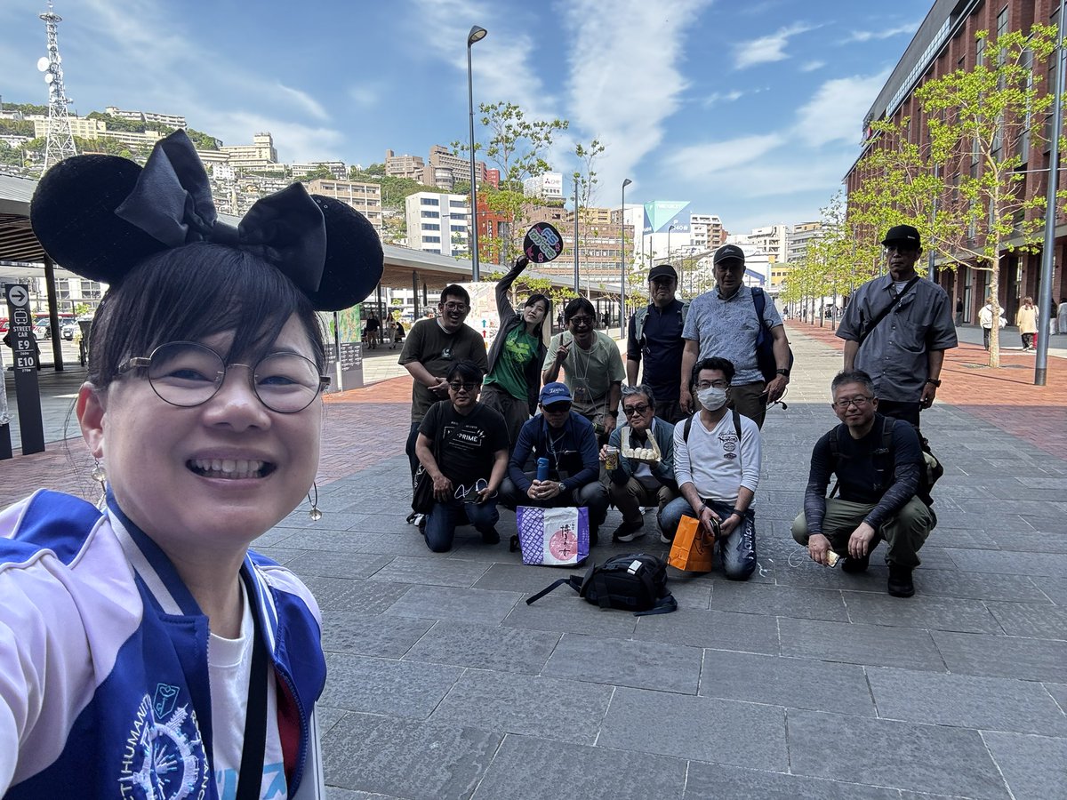 mackey43res's tweet photo. #FS長崎 長崎駅は21名(緑11名青10名)ご参加をいただき無事に完了しました。
記念ミッションを廻りながらXFで楽しく交流しました!
これからアフパです
#ingress
#ingress_FS https://t.co/crjefXVdLl