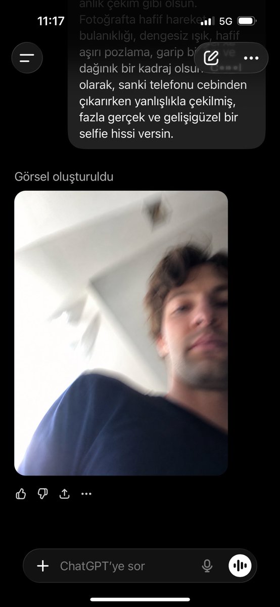 iiirosss's tweet photo. @jurnalhabertr Benim chatcpt erkekmiş https://t.co/keNvWGqbRg