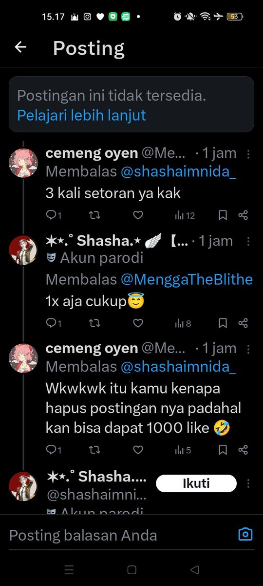 cemeng oyen tweet media