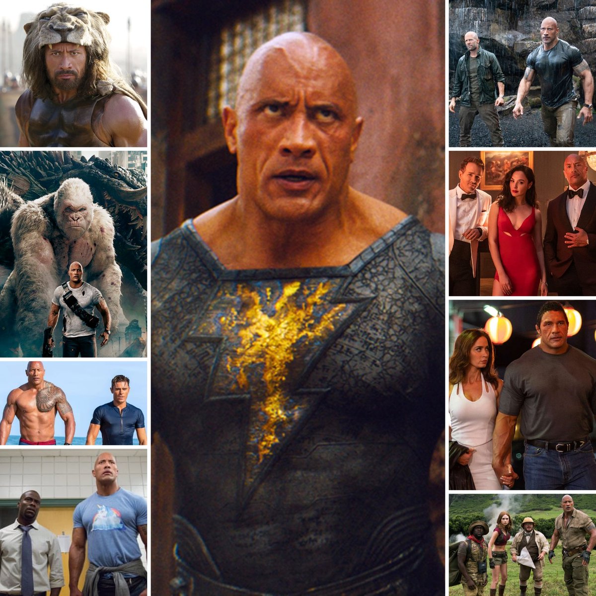 Hoy cumple años Dwayne Johnson , Felicidades 🎂