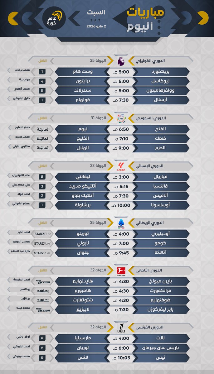 عالم كورة tweet media