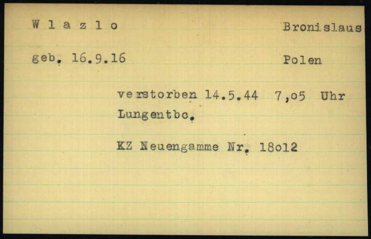 TomFromKatowice's tweet image. Henryk Wlazło🇵🇱, from the 1️⃣st transport to #Auschwitz, no. 5️⃣3️⃣3️⃣.
Auschwitz and Flossenbürg survivor.
⭐️ May 2️⃣, 1919.
💐🙏🕯
His brother Bronisław, no. 3396 was murdered in Neunengamme camp on May 14, 1944.🙏🕯
#NeverForget 
#NeverAgain 
#Genocide 
#WWII
#ReparationsForPoland