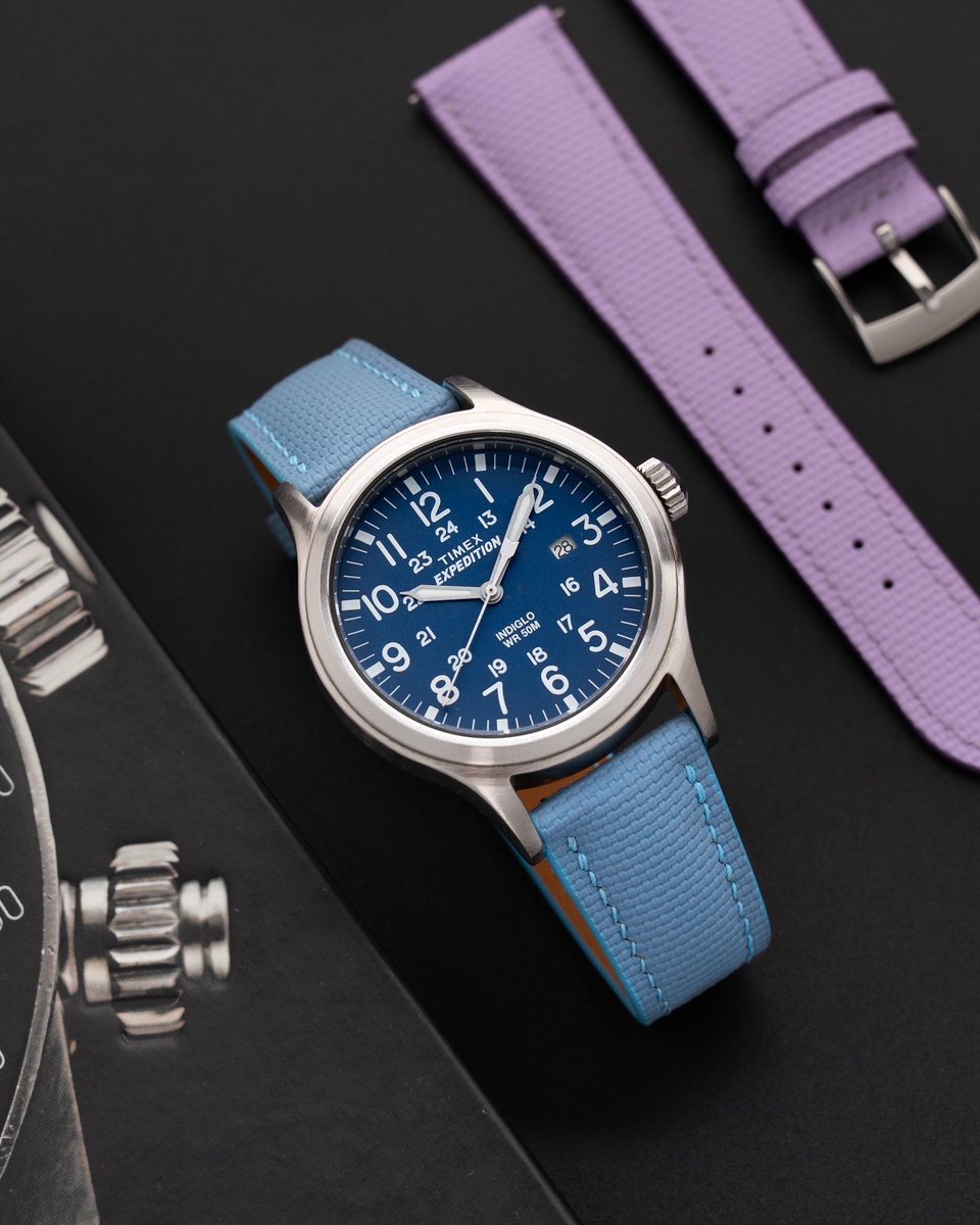 Hoasawatchstrap's tweet photo. Sailcloth rubber watch straps for Timex watches 

See more at our website: https://t.co/O6BSk0MHds https://t.co/J7YNYaTeqq