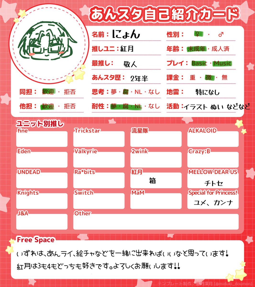 にょん tweet media