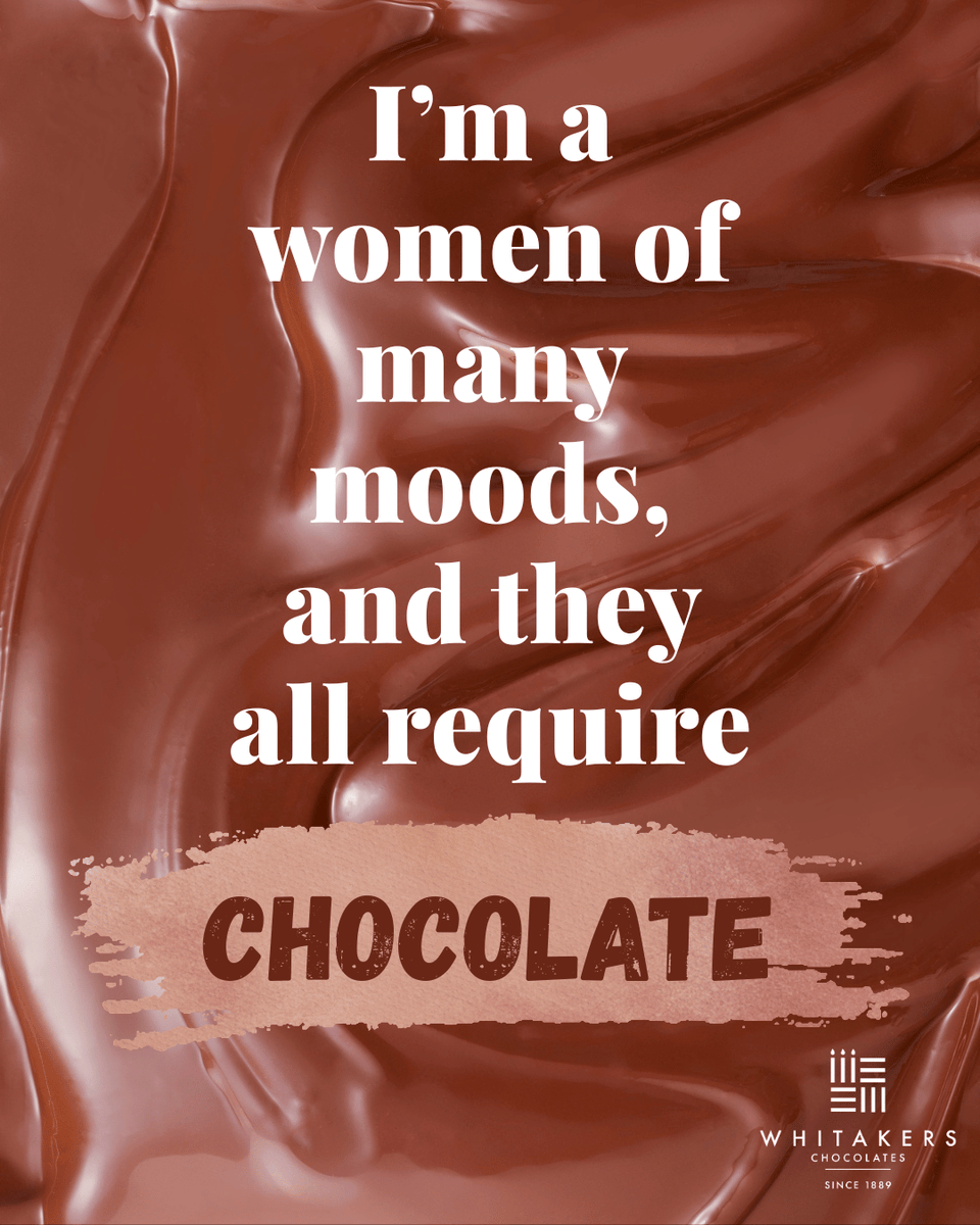 WhitakersChocs's tweet image. Some days call for calm… others call for chocolate 😄

👉 What mood are you in today?

#WhitakersChocolates #ChocolateMood #ChocolateLover #SweetMoments #ChocolateFix #TreatYourself #MoodBooster #ChocolateAddict #DailyIndulgence #ChocolateLife