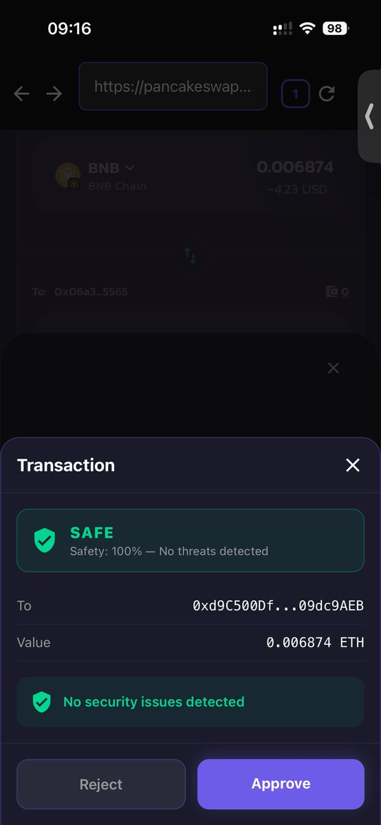 Mike_Xetaai's tweet photo. The XI Wallet from @XetaAi has the best built in security features of any crypto wallet on the market.

Security checks on all dapp platform transactions to help you decide if a platform is legit.

Download it today from the @AppStore and @GooglePlay https://t.co/PTwAfkQaZz