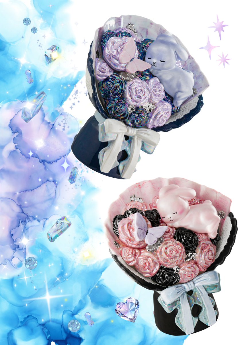 Flower Rabbits Decanter フラワーラビッツデキャンタ (@frd0907