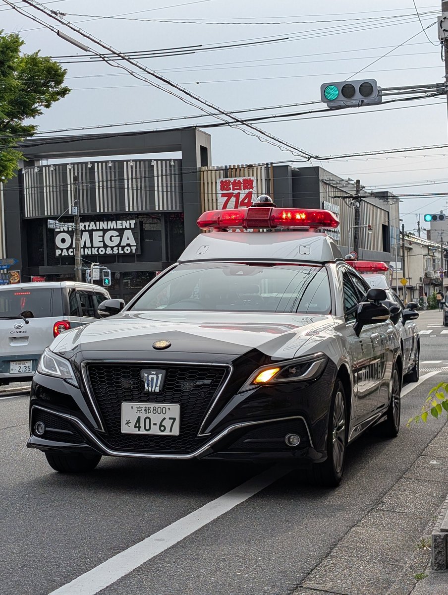 KENTA1385969's tweet photo. 左京警察署　地域課
　左京2・左京3
機動警ら課　自ら隊
　京都6
機動捜査隊
　京都機捜○ https://t.co/xomEdb60C1