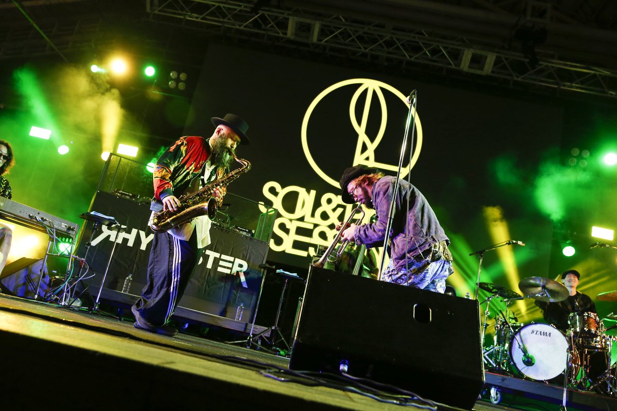 WalkInnFes's tweet photo. 【WALK INN FES!2026 IN 桜島】

2026.4.4-5 @桜島溶岩グラウンド
SOIL&amp;"PIMP"SESSIONS

photo by Miki Kamada @miki_kamada_ 
#walkinnfes #soilandpimpsessions https://t.co/x9IV2KVmnk