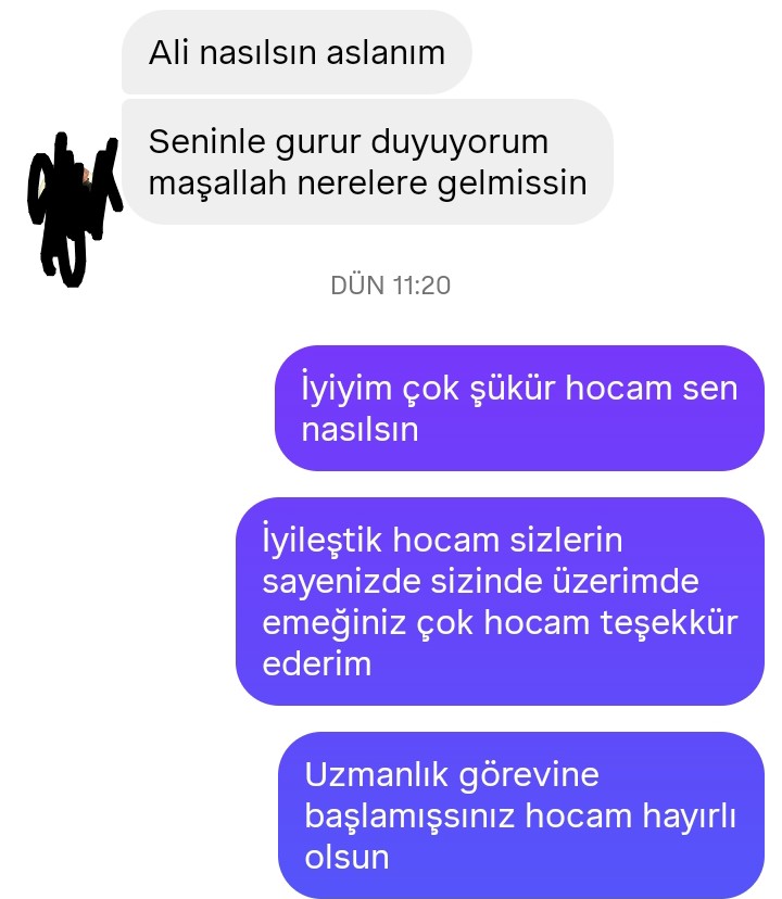 ali__tokman's tweet photo. 7 yıl geçse de bağların kopmadığını görmek ne güzel. Tedavi sürecimde emeğini ve desteğini benden hiç esirgemeyen İhsan Tümkaya hocam, bunca yıl sonra gönderdiği o nazik mesajla beni yine çok duygulandırdı. Hayat bazen insanı en zor anlarında en doğru insanlarla karşılaştırıyor. Vefa gerçekten de her kapıyı açan en güzel anahtar, bunu bugün bir kez daha anladım.