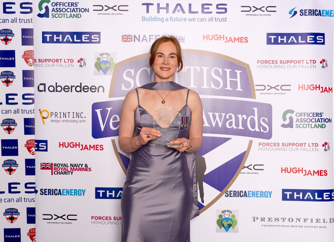 AwardsVeterans's tweet image. Reservist of the Year Award winner sponsored by aberdeen

Gold: Iona Stuart 🏴󠁧󠁢󠁳󠁣󠁴󠁿🏆
#armedforces #military #veteransawards