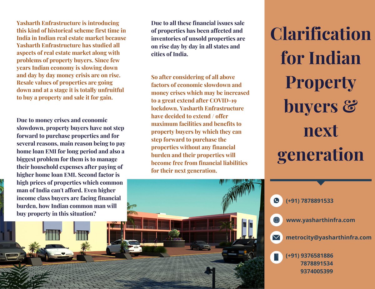 yasharthenfra's tweet image. Buying a home/ property is one of the biggest decisions taken in life. So, if you are planning to buy a property this article sheds light on the terms you should know.
#Uniquescheme #propertybuyers #clarification #MustBeRead
For more information visit -&amp;gt; yasharthinfra.com
