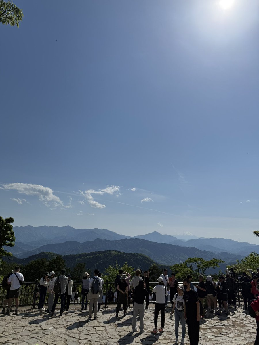 Nain_tw's tweet photo. 高尾登山経験上過去一天気良かった https://t.co/uUxAtICgwz