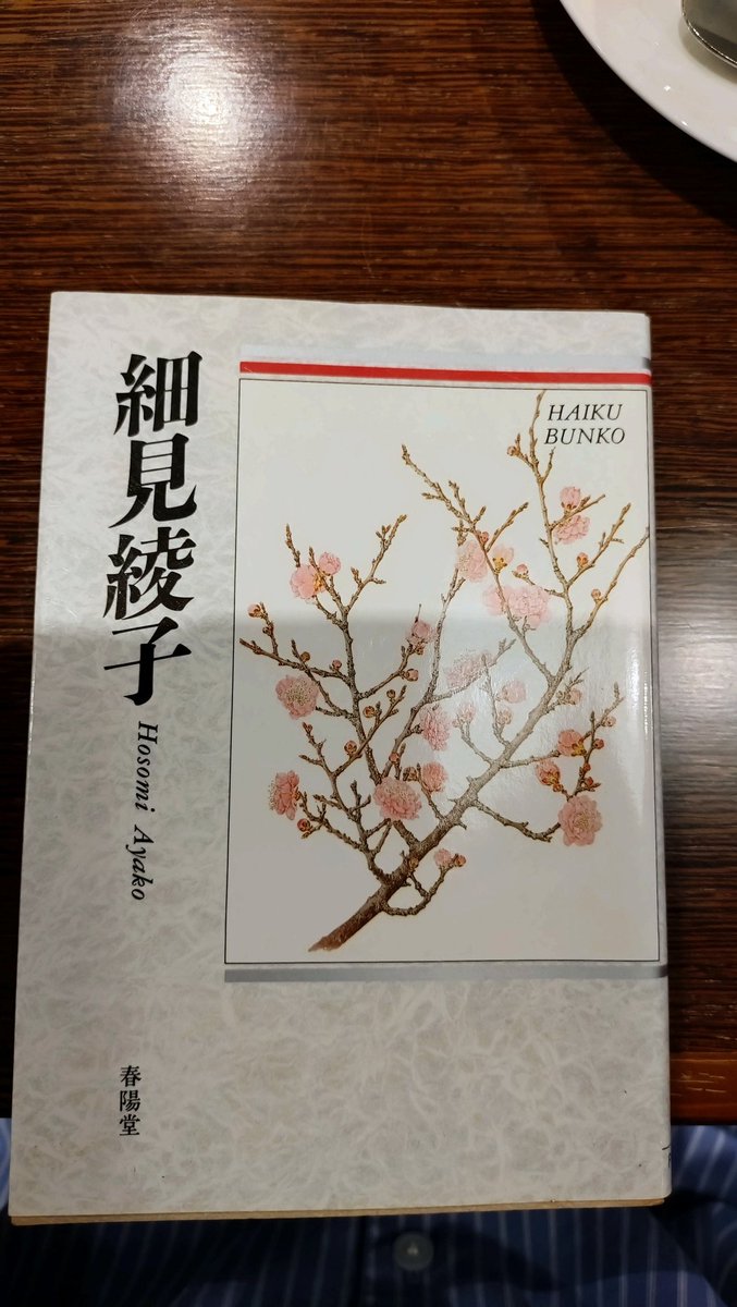 春陽堂書店 #俳句文庫 12冊目、細見綾子を手に入れました📚 フライヤー 春陽堂書店 #俳句文庫 12冊目、細見綾子を手に入れました📚 フライヤー