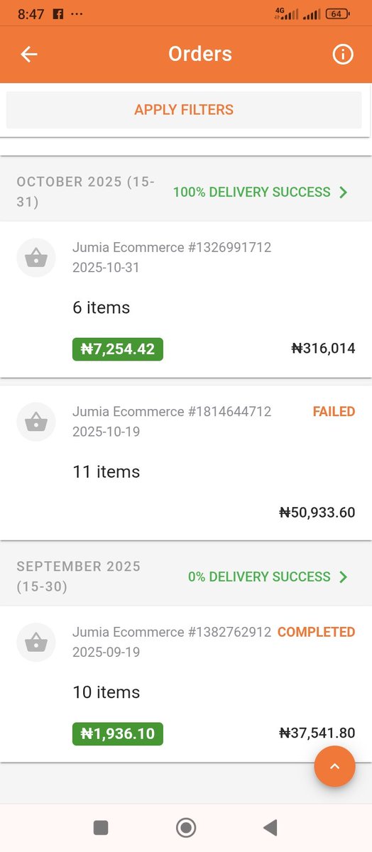 FolaTreasure025's tweet photo. @JumiaNigeria I'm reaching out as a JForcerit's sad to see all my stress to get items sold for commissions unworthy again! I keep selling but no money was credited into my account but if it ever did, show me the evidence. If I got paid in vouchers is just less than 2k most times https://t.co/7Zq9Etq38u