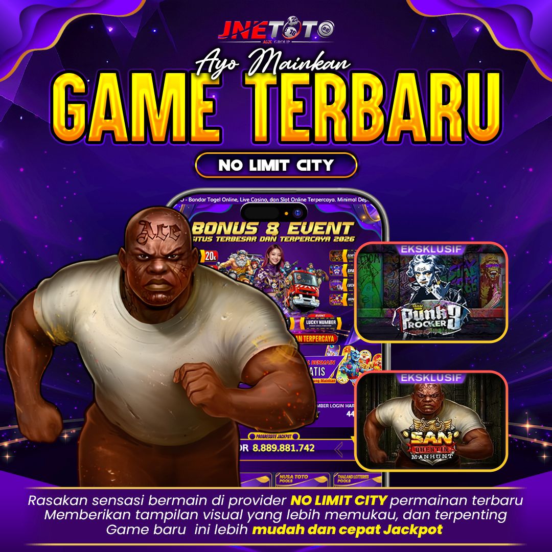 JNETOTO_OFC's tweet photo. 🔥 AYO MAINKAN GAME TERBARU! 🔥
🎰 PROVIDER NO LIMIT CITY 🎰

🚀 Rasakan sensasi bermain slot dengan level berbeda dari provider premium!
Tampilan visual makin keren, tajam, dan memukau 👀

💥 GAME EKSKLUSIF YANG WAJIB COBA:
🎸 Punk Rocker
💪 Manhunt https://t.co/dDHdf1qfyi