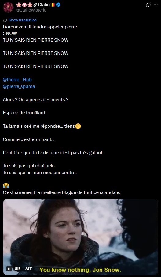Pierre__Hub's tweet photo. Chère Madame @ClahoWisteria,

Nous avons bien reçu votre blague Carambar. Malheureusement, elle ne pourra pas intégrer notre catalogue : elle est encore moins drôle que les nôtres (et c'est dire).

Merci de cesser toute tentative de vanne à l'avenir. Pour le bien de tous. https://t.co/zUgAPySFIn