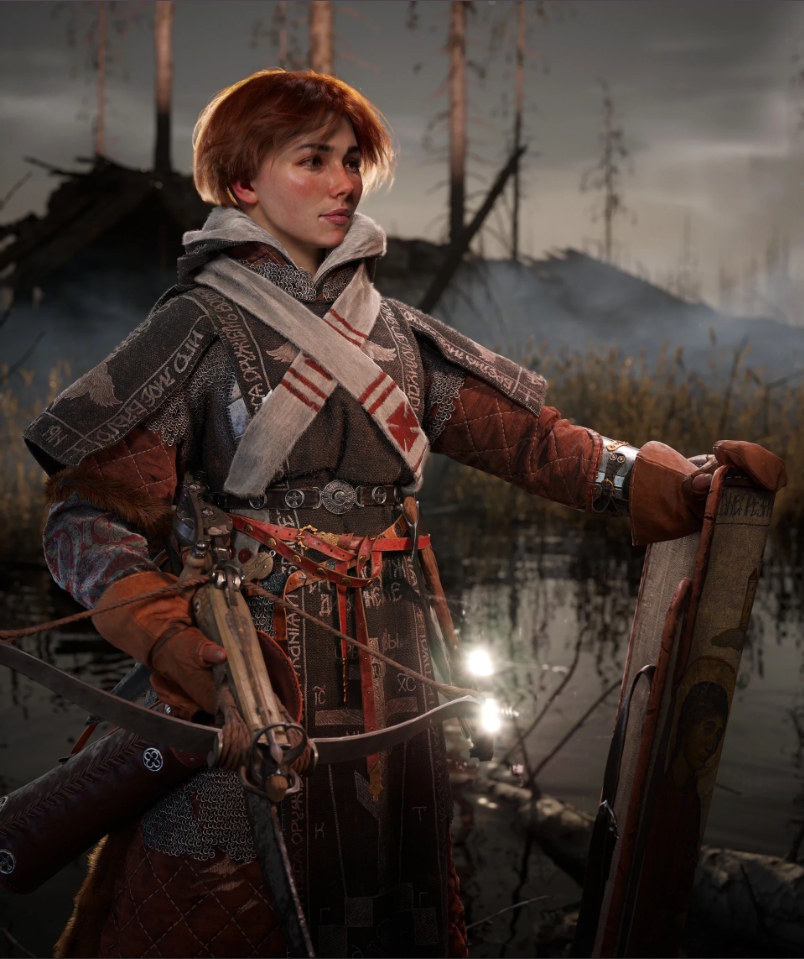 MitsArt3d's tweet image. Cold, iron, and no mercy—this is the Viking era.
Fur, leather, metal.
Warriors and women - raw Viking references.
Work by Artist Dmitry Bezrodniy
Set 17 #3Dart #gamedev #zbrush #Viking #character