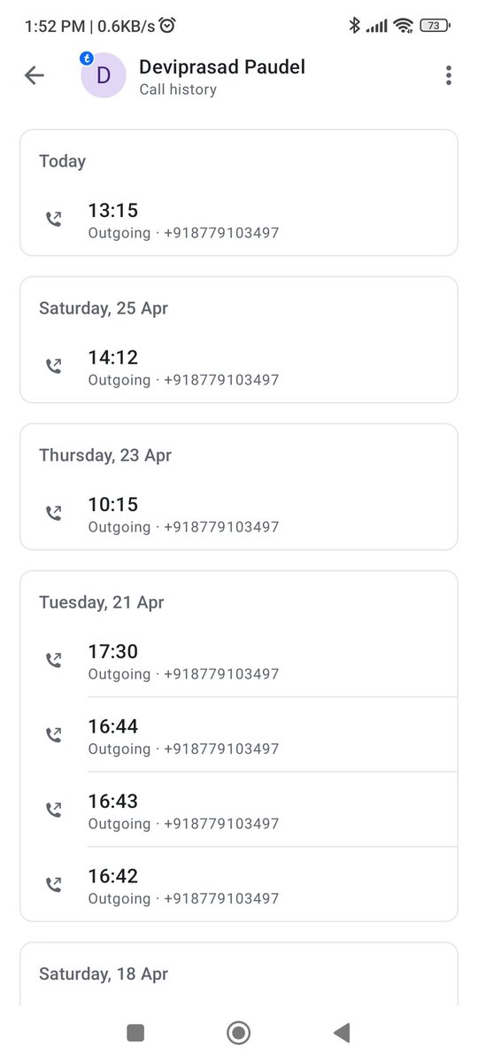 ShaikhShamimAM's tweet photo. @JioCare @TRAI @consumercourtin @RIL_Updates @MukeshAmbani Adding more call log details @JioCare #frustratedcustomer @consumerforum_ @reliancejio #customercare #JioFiber #FailedInstallation #FailJioFiber https://t.co/bNDcqcqpYQ
