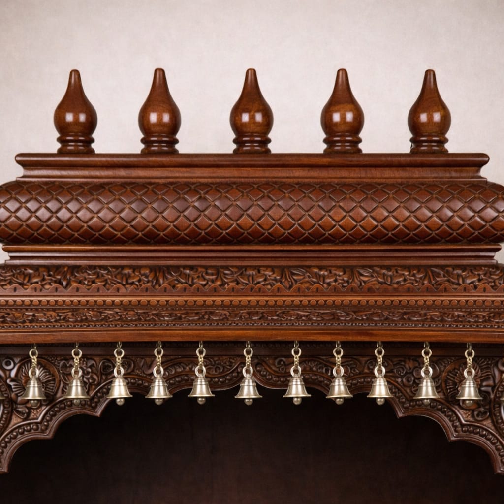 ShalvikaLiving_'s tweet image. Elegant handcrafted wooden mandir with rich carvings . Perfect blend of tradition and beauty for your home.
Click here for more designs 👇
shalvikaliving.com/wooden-temples…
#WoodenMandir #HomeDecor #SpiritualVibes #Handcrafted