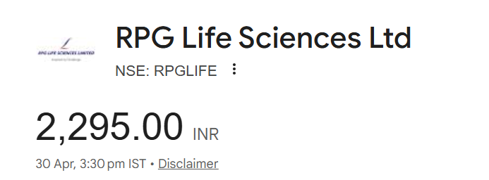 BaijuBears's tweet image. [Next Week stock]

RPG LifeScience 🧬🧪

Current Price: 2295
BUY: Above 2312
Invalidation: 2090

Target: 2340/2520/2900++

#stocktobuy #breakoutstock #alert #rpglife