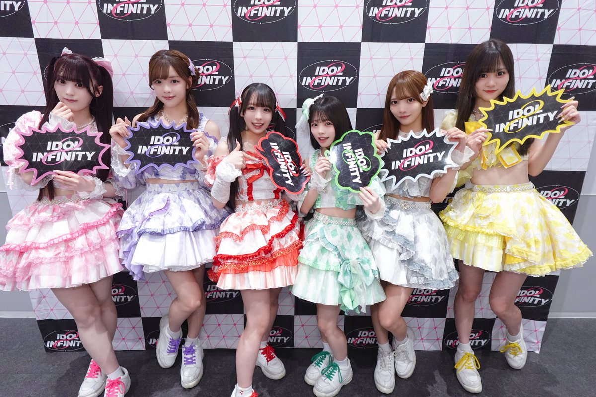 IDOL ∞ INFINITY GW SP ありがとうございました🎤 ストレートはーふちゅいん🎀♡ 5月最初のライブありがとうだよ( ˙ ...
