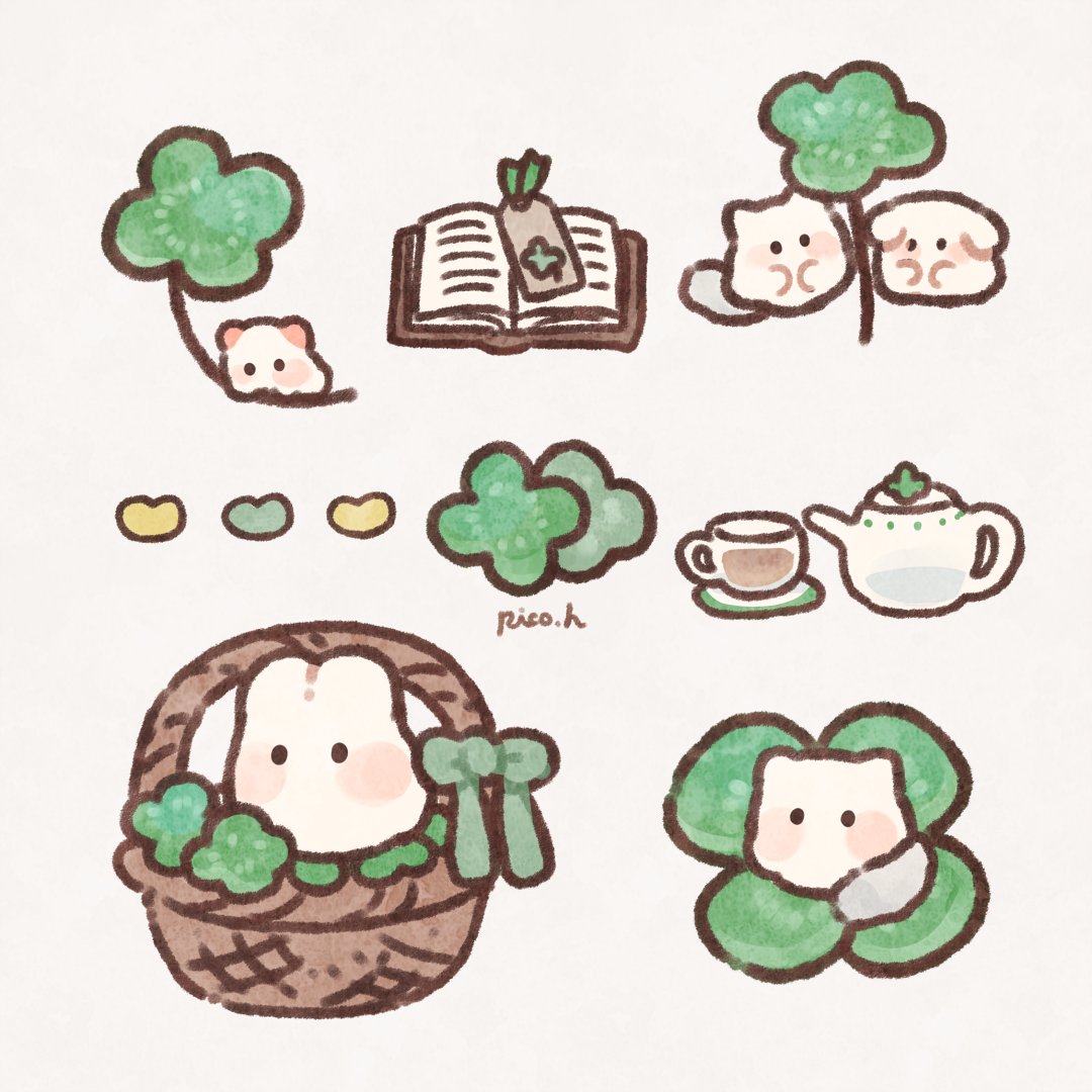 四つ葉のクローバー
たくさんあげたい🍀✨