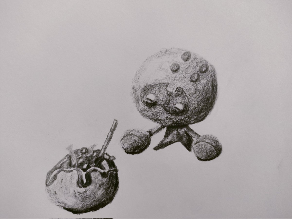 yfU91yt5Xk22374's tweet photo. タタッコ。
A Clobbopus and takoyaki.
A strange feeling… curiosity and something darker.

#Pokemon #PokemonArt #PokemonFanArt #Clobbopus #タタッコ #ポケモン #ポケモンイラスト #ファンアート #FanArt #PencilDrawing #鉛筆画 https://t.co/AJXTiLpi84