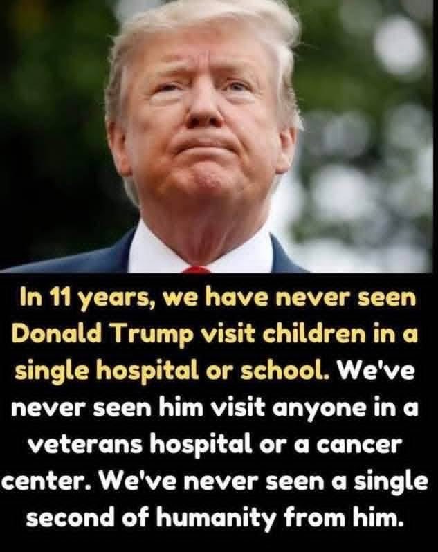 japearson671's tweet photo. @realDonaldTrump @FLOTUS  we all know how he hates children, that was a given in an interview when they asked if he was in the early years with his own kids! They were shuffled off to boarding schools. Out of sight and it’s why all of trumps kids are the way they are today. https://t.co/t5cu3G0tdW