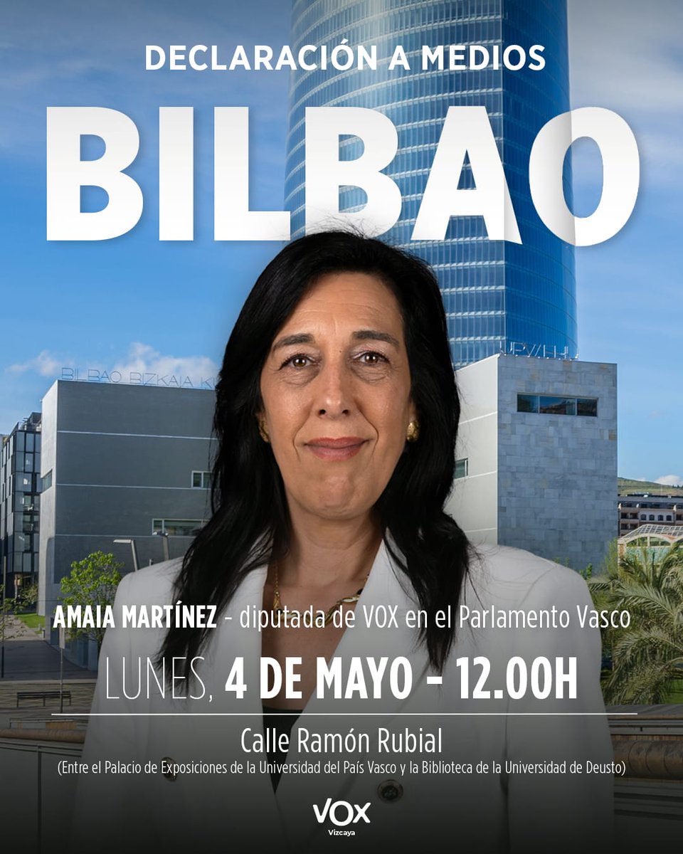 VOX Parlamento Vasco tweet media