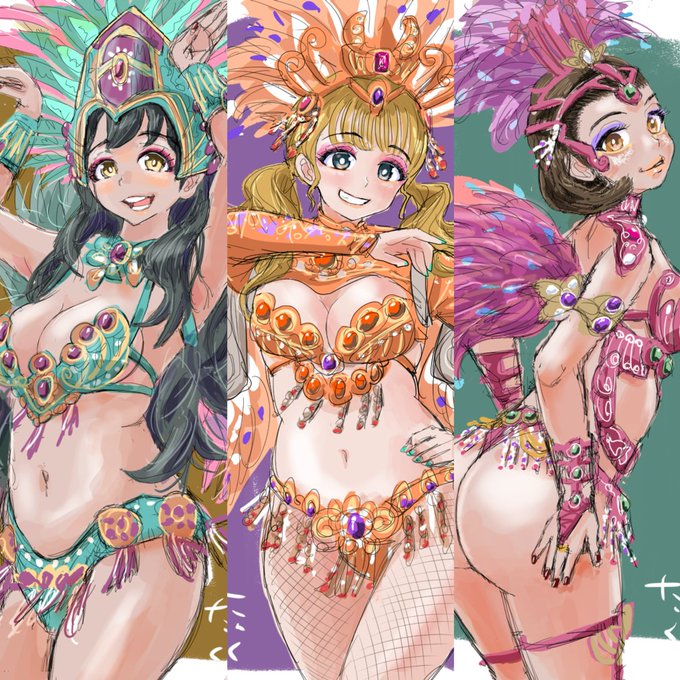 サンバガールズ4💃💃💃
#GWはフォロワーさんが増えるらしい 