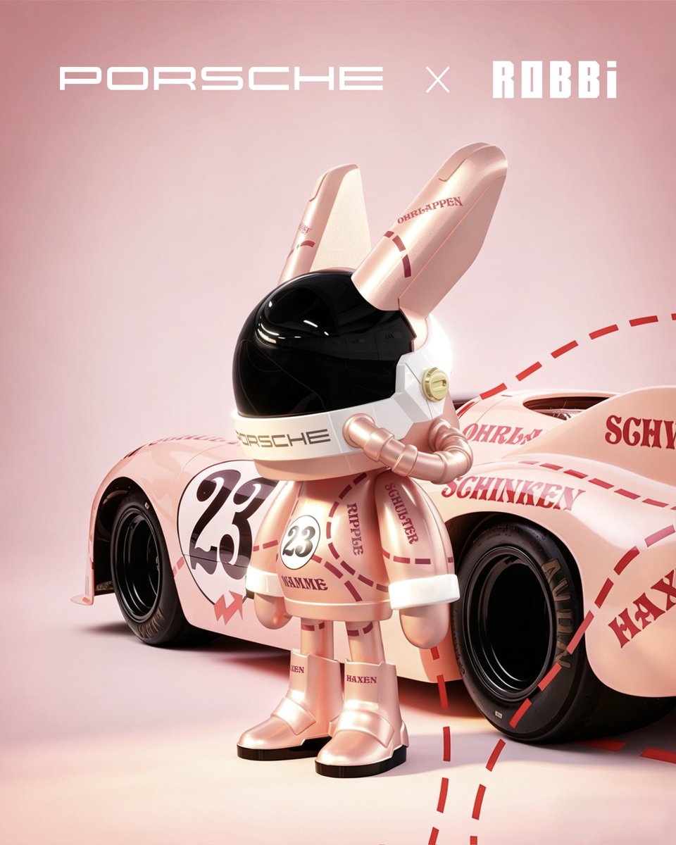ROBBiGlobal's tweet photo. Porsche × ROBBi「Pink Pig」A legend carved in pink.

Break the bias.
Bury the stereotype.
Watch your back.
The PINK PIG rules!

The sale is now open 👉https://t.co/yCawwS9V7m https://t.co/HyPIXqCBJQ