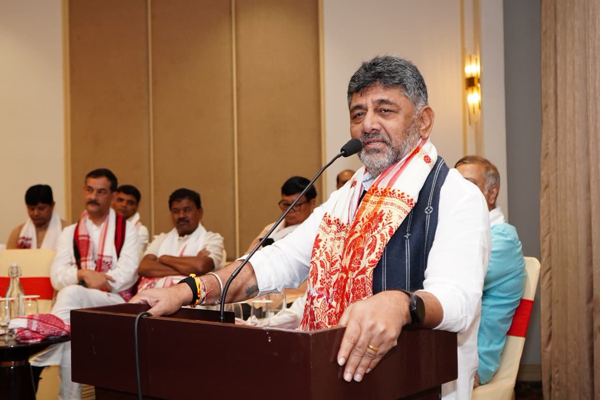 DK Shivakumar tweet media