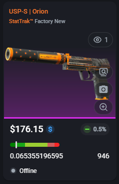 OllerYasp's tweet photo. The price of the non ST FN orion makes no sense or am i tripping https://t.co/UxAsgwUjO1