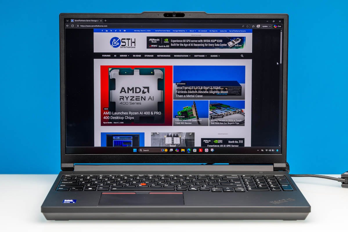 TechNode_HQ's tweet image. The "Lenovo ThinkPad P16 Gen 3" is a true desktop-replacement, packing an Intel Core Ultra 9 and NVIDIA RTX 5000 Blackwell GPU into a mobile chassis. For local AI and heavy simulation, it hits that rare perf-per-watt sweet spot. (1/3) 
@Lenovo 

#MobileWorkstation #AIHardware