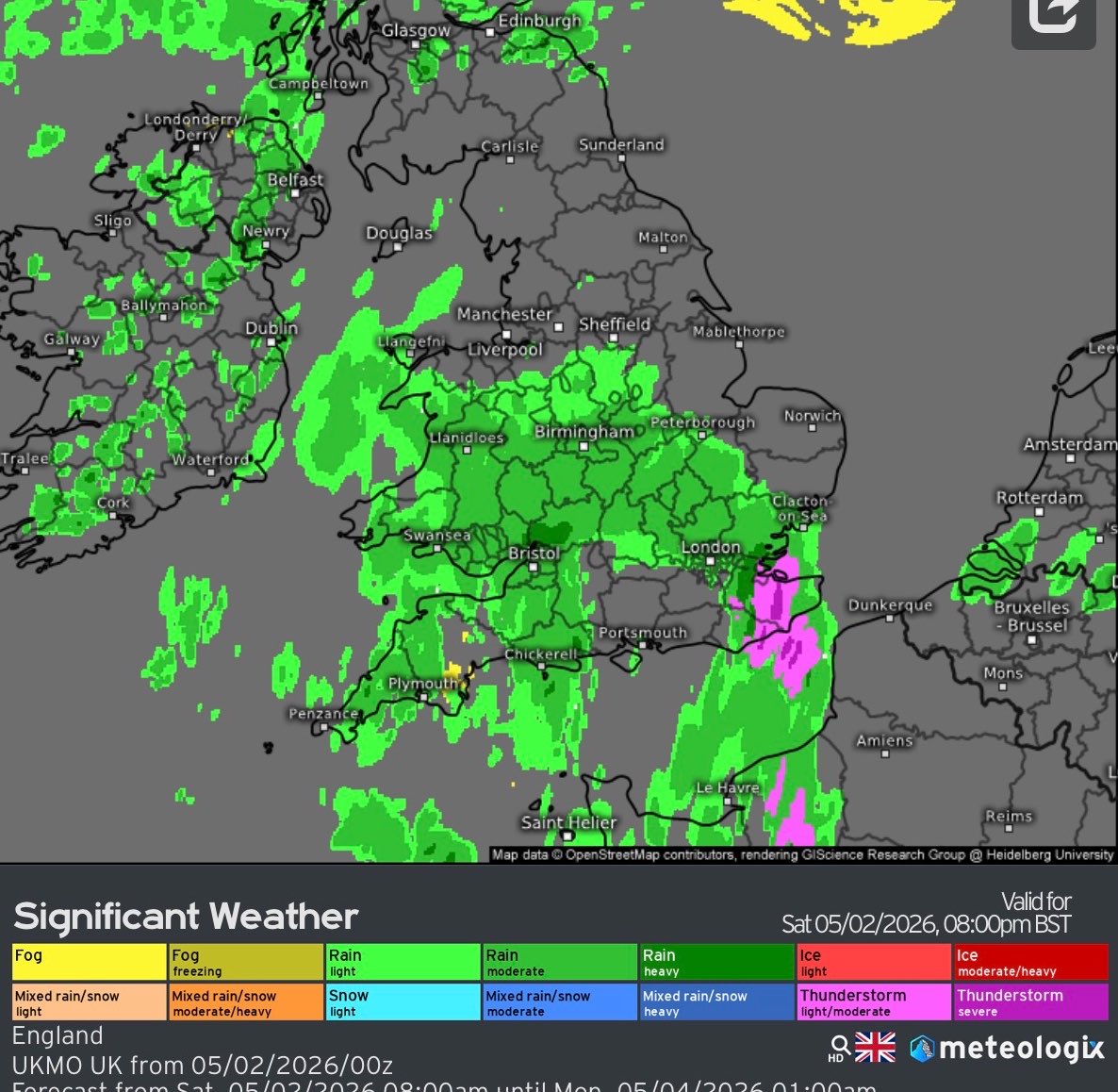 StormChaserLiam's tweet image. Am I going chasing today? Sure il take a pre USA chase in my corner of Kent, so most likely will head down to the south coast this afternoon and see how it plays out. #Thunderstorms #UKweather #Lightning