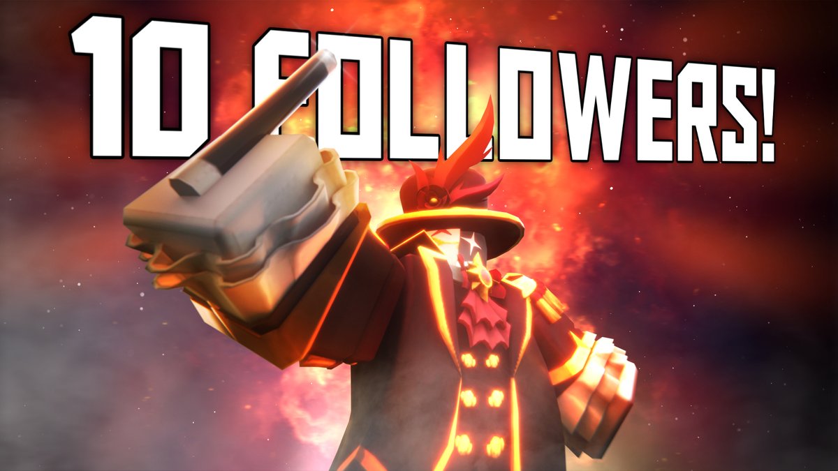 elizeyt9321's tweet photo. (kinda late) THX FOR 10 FOLLOWERS #TowerDefenseSimulator #GoalReached #RobloxGFX https://t.co/G7GbwjkUyy