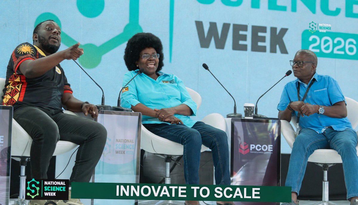 Ishmaelthehost's tweet photo. Tulyeno naye Kasuku ne Sendi bagala kusa Minista waffe ensenko.🙌🏾😂😂

Tuliwano twogela sayansi.🙌🏾😂

✅National Science Week📍Kololo Independence Grounds.

You can watch live on the Kasuku YouTube Channel.

#STIWorksUg #MadeInUganda #NSWUg2026 https://t.co/iTmp2BEfZ2