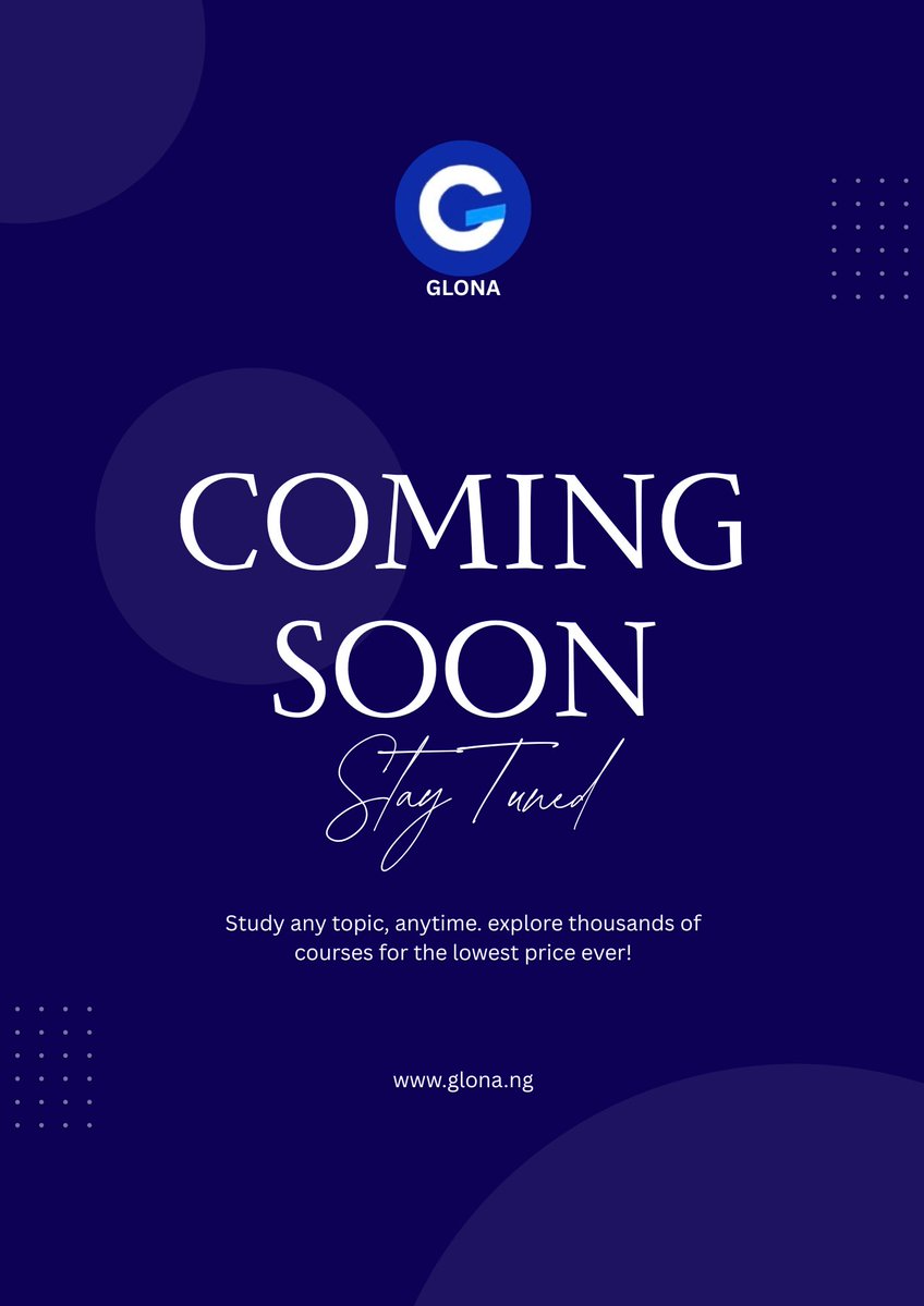 OnlineGlona's tweet image. That’s the standard we’re building with Glona. Waiting list is up
#glona #digital #onlinelearning