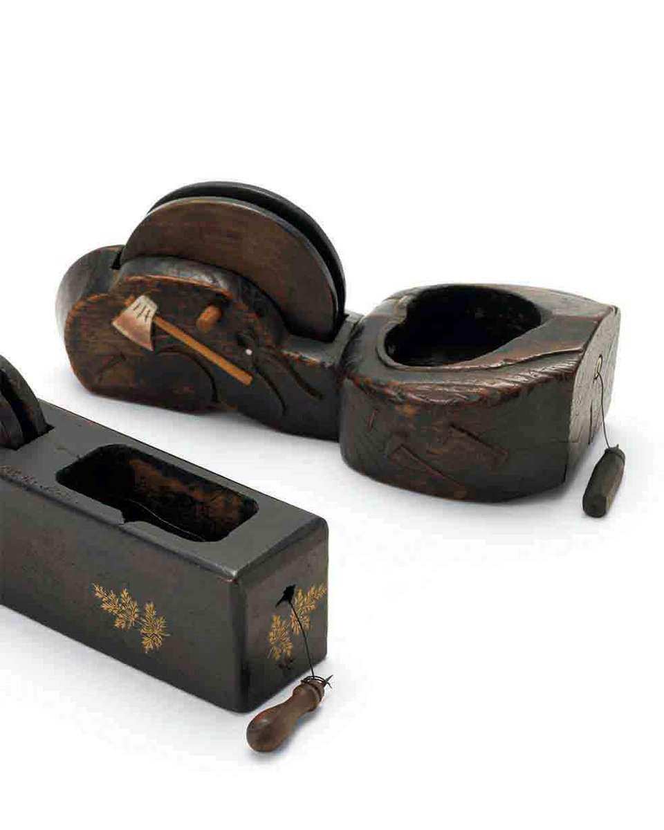 The Yasui Collection The carpentry tools on the side are a lovely