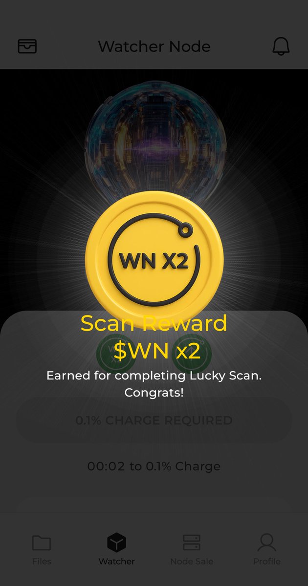 🚀 Big win on DeNet! My Watcher Node has just detected a file ready for extra copies in the DeNet Storage network, earning me some token rewards!

📱💰 Join with my link and start earning: links.denet.app/mobile?referre…

Enter my code: 0x8b92b89f22b422f3bd59433fb976334ebebd7184