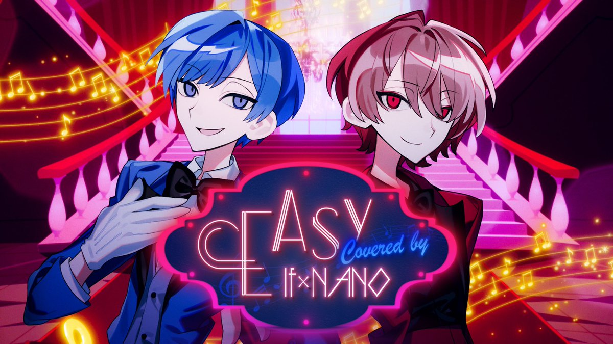 nanonano_me's tweet image. 🎬NEW SONG🎶✨

If×ナノ２作品連動コラボ企画‼️
2 part collab with @ifsingnico !!

😈"Easy" (Hazbin Hotel) Cover by If &amp;amp; NANO

The rest is easy, baby.

YT Full:
youtu.be/4i0oHRoxCXU