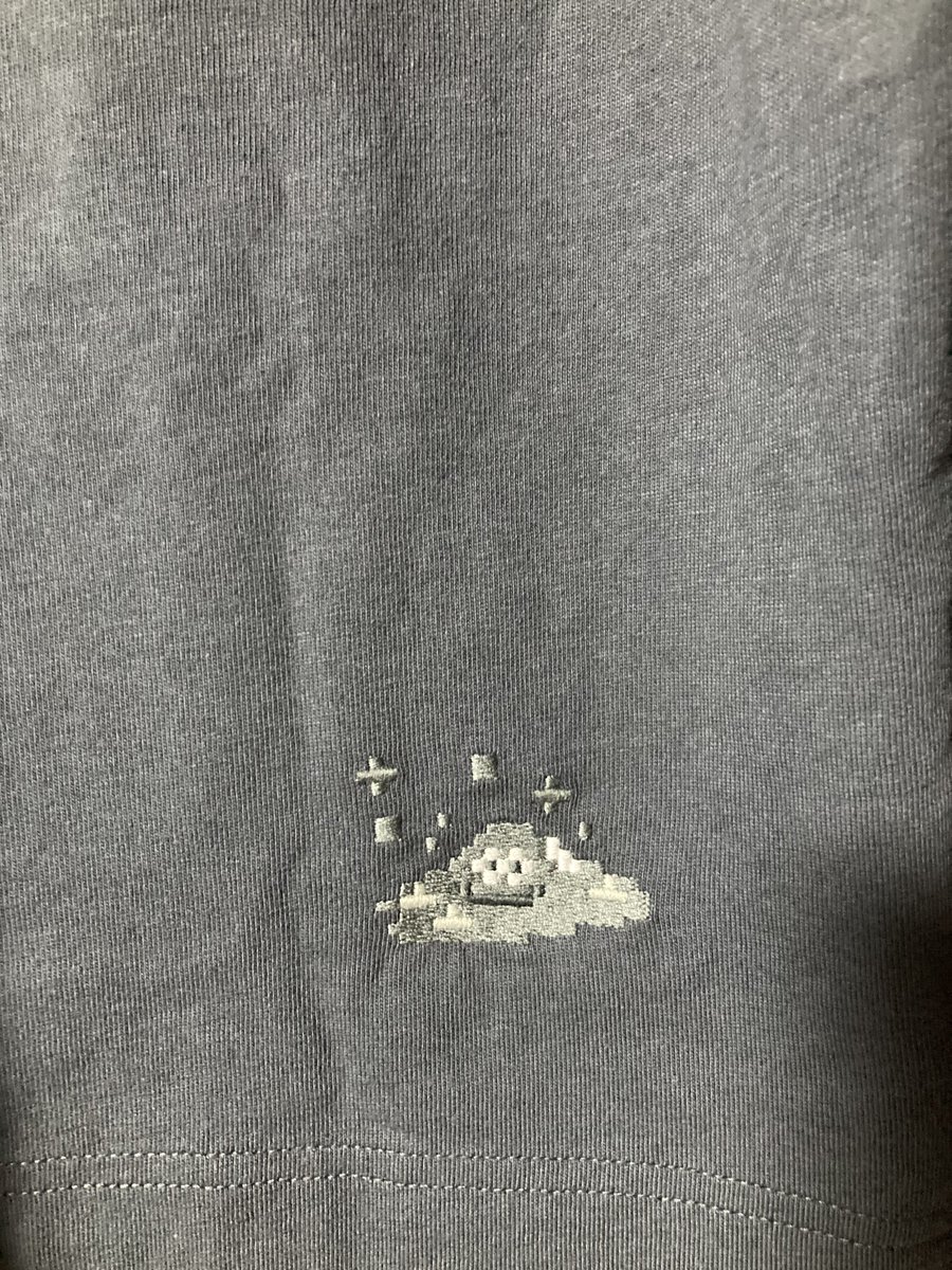 oboro0703's tweet image. ドラクエ部門ははぐメタにしました🩶
IIIの深緑も可愛くて迷いましたが
Tシャツの収納場所がキツキツで1枚にした🤣
#UT
#ドラクエ40周年