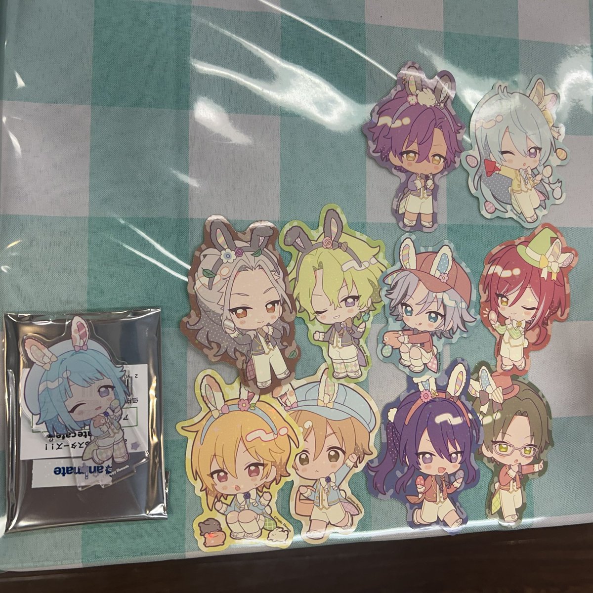 sachan296's tweet photo. アニメイトカフェ アニカフェ あんさんぶるスターズ あんスタ イースター アクスタ 交換 買取

譲→アドニス 渉 凪砂 日和 維吹 なずな 友也 颯馬 敬人
アクスタ→創

求→ジュン 晃牙＞茨 北斗

アクスタのみ 茨

本日池袋手渡し優先
お声掛けお待ちしております。 https://t.co/7FLNLWHiLD