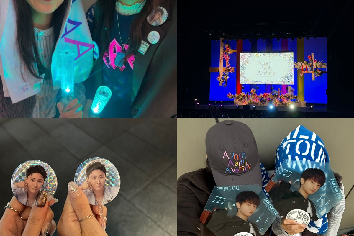 __2446ykn's tweet photo. AAA Always All Around 立川 2部🌈
両部行けたの本当に嬉しい( ; ; )ゲームコーナーでは爆笑して、盛り上がりすぎたリリマリおかわりはウルッと感動して😌🤍会場の一体感、あの雰囲気がダイスキ!!!!次を楽しみに待ってます😉🩵
#AAA #AAA20thAnniversary
#AlwaysAllAround
@uno_uno_0716 https://t.co/0hY3kly6td