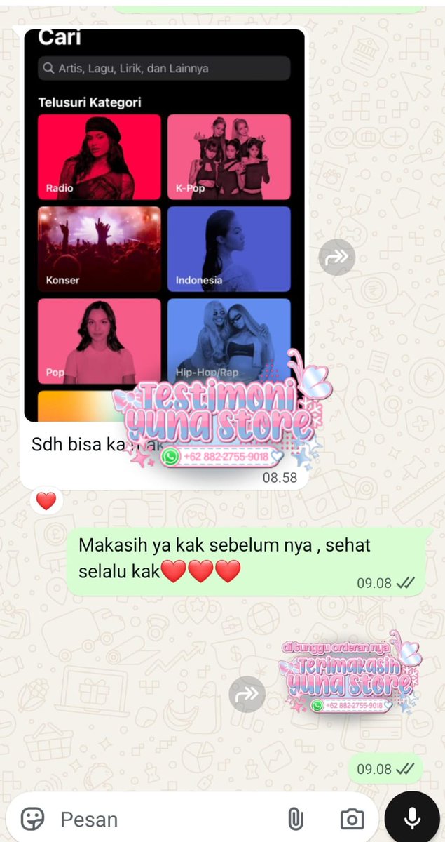 Yuna testi 3000+ tweet media