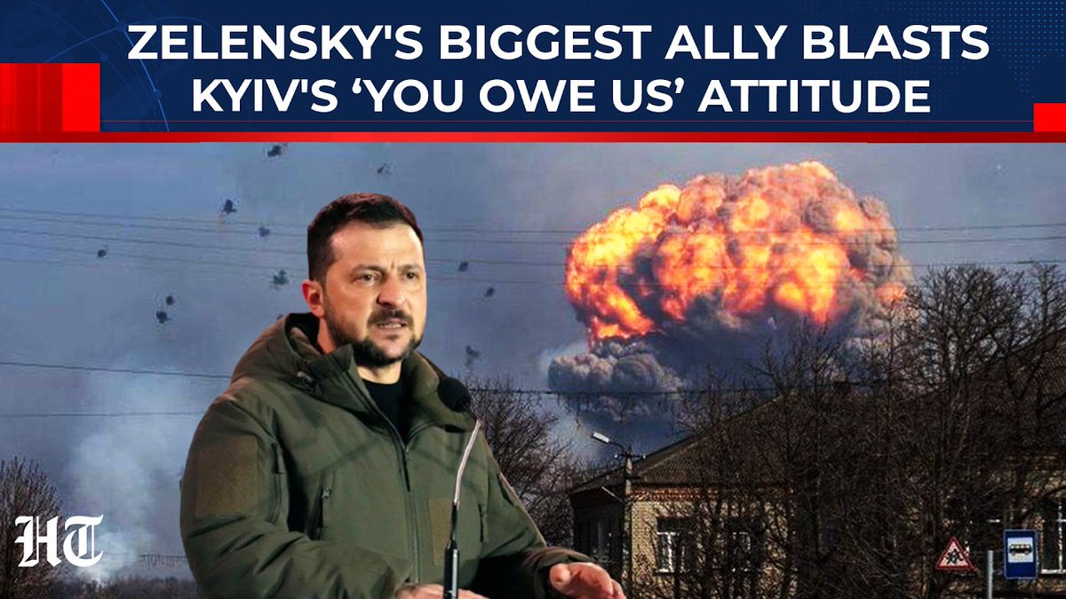 htTweets's tweet image. 🎥#WATCH | Ukraine’s push for fast-track European Union membership has hit a major wall as internal divisions erupt in Brussels. Multiple EU officials have openly pushed back against Volodymyr Zelensky’s demands, warning that accession is “not a gift” and cannot be rushed.