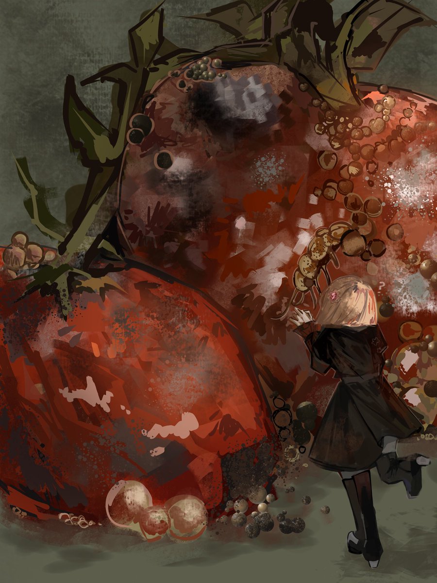 A0RIU's tweet photo. rotting tomato https://t.co/74chqIcVtr